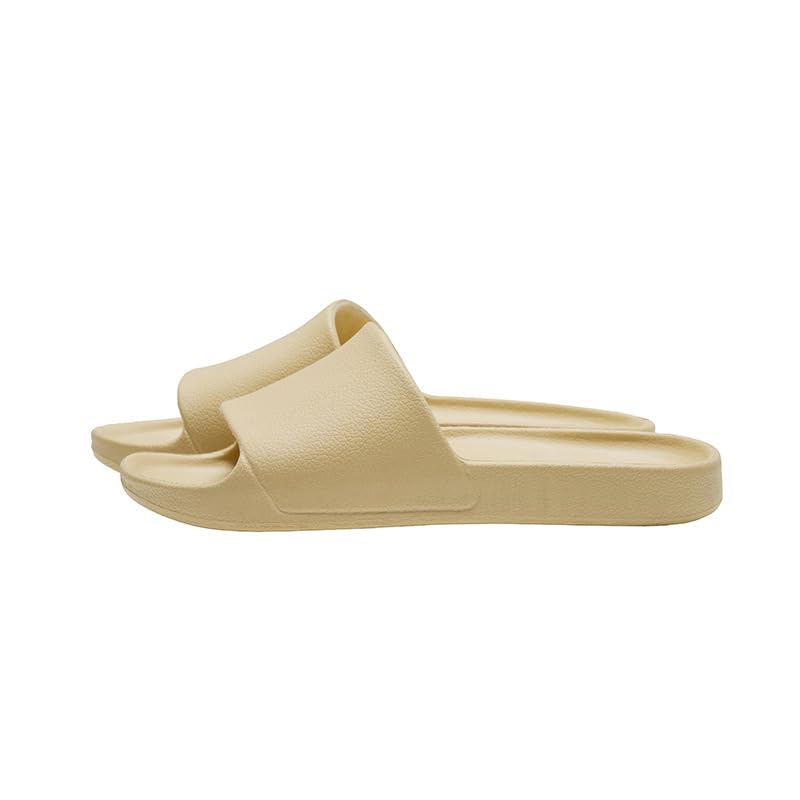 Image of Unisex Cloud Slides for Women Men - House Slippers with Arch Support Quick-Drying Recovery Spa Bath Pool Beach Slides Pillow Slippers Non-Slip - Perfect for Home, Beach, and Travel