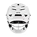 STX Aero Lacrosse Helmet - White, Silver Mask