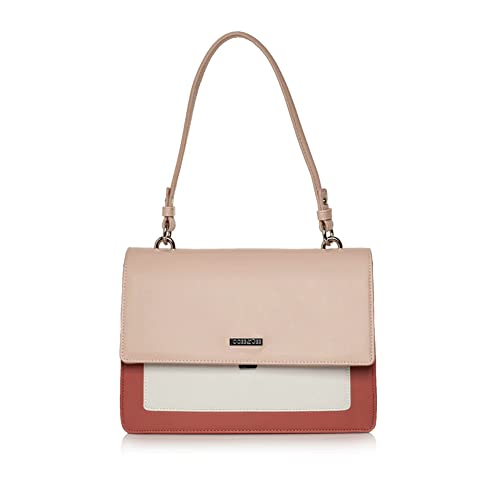 Sac à bandoulière pour femme rose Jocee & Gee Constanza petit format sacoche épaule