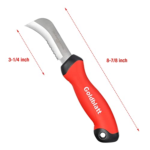 Goldblatt G02323 Linoleum Knife - Stainless Steel Roofing & Flooring Knife thumb #4