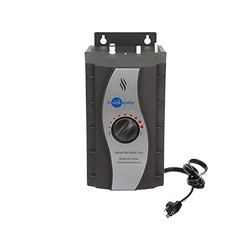 Image of InSinkErator Instant Hot Water Tank with Filters F-1000S Filtration, 2 /3 Gallon Stainless Steel Tank, HWT-F1000S