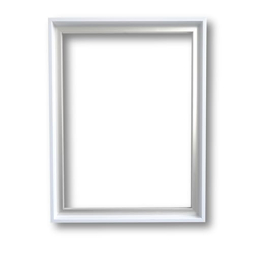 LONG QUAN Floating Canvas Holder 9x12 White | DIY Wall