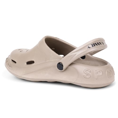 Image of CASSIEY Soft Men's Classic Casual Clogs /Sandals with Adjustable Back Strap for Adult Gents /Boys