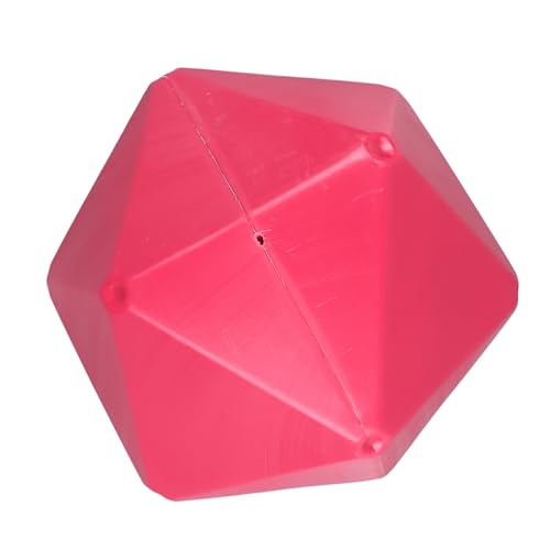 HELEVIA Pferde-Leckerli-Ball, Lustiger Polygon-Heuball mit Langsamer Fütterung, Pferdespielspielzeug, Ball-Futterspender Pferdejagd und Herdenhaltung