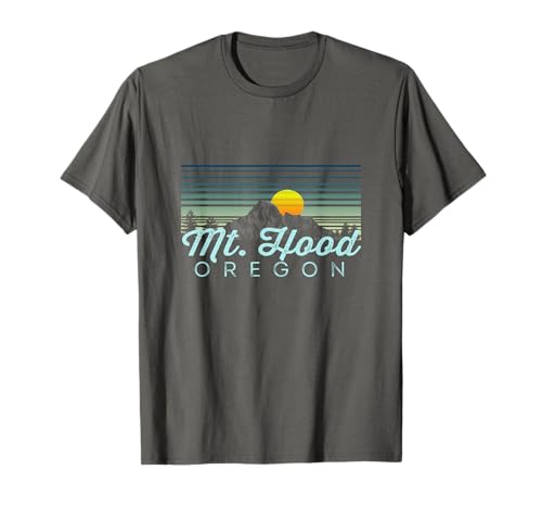 Mt. Hood Retro Clothes & Gear - Mt. Hood Souvenir T-Shirt