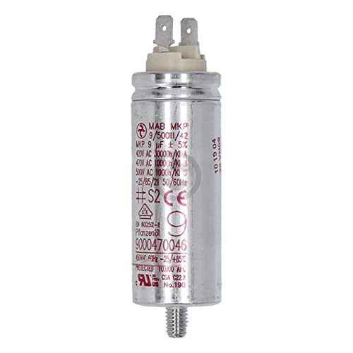 Condensateur 9mf d'origine Sèche-linge 00622991, 622991 BOSCH