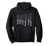 Asegúrese de tener siempre un aspecto elegante y con clase cuando lleve esta camiseta de cuchillos o esta camiseta para amantes de la cocina. La idea de diseño perfecta para los chefs y los que aman pasar tiempo cocinando y creando en la cocina.