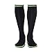 WETSOX Originals Round Toe Wetsuit Socks, Get In and Out of Wetsuit or Booties in Seconds, Extends Life of Gear, 0.5mm Poly Spandex Blend