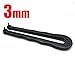 Secfanya Adjustable Face Spanner Wrench Pin Pliers For Round Nuts with Drilled Holes (3mm)