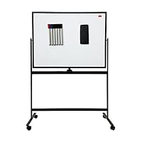 Amazon.co.jp: 安定！ ホワイトボード脚付き white board 両面 幅1800