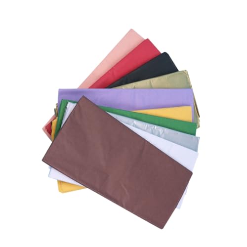 VILLCASE 200 Folhas De Papel Dobrável Papel Colorido Papel Colorido Dobrável Papel De Construção Pap