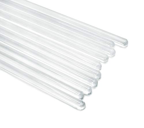 Eisco CH0754 10Pk Glass Stirring Rods, 7.9 Inch - Rounded Ends, 6Mm Diameter - Excellent For Laboratory Or Home Use thumb #2