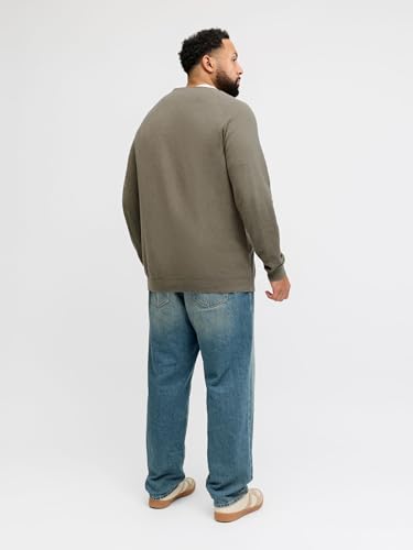 JACK & JONES Jjehill Knit Crew Neck Noos Pls - Plus Size – Ansicht 4