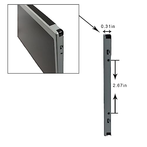 Image of 24 inch 1920x360 DV240FBM-NB0 30pin IPS Stretched Bar LCD Screen | and H /D USB SD Audio LVDs Controller Board,for DIY Gaming Marquee Monitor /Supermarket Shelf Display