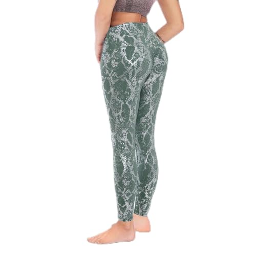 2026 Señoras Medias Leggings Cintura Alta Fitnes Mujer Fitness Leggings Entrenamiento Leggings, verde, S