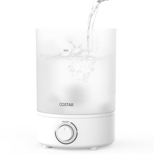 Image of COSTAR Humidifier for Room Moisture 3L Top Fill, 360 Nozzle