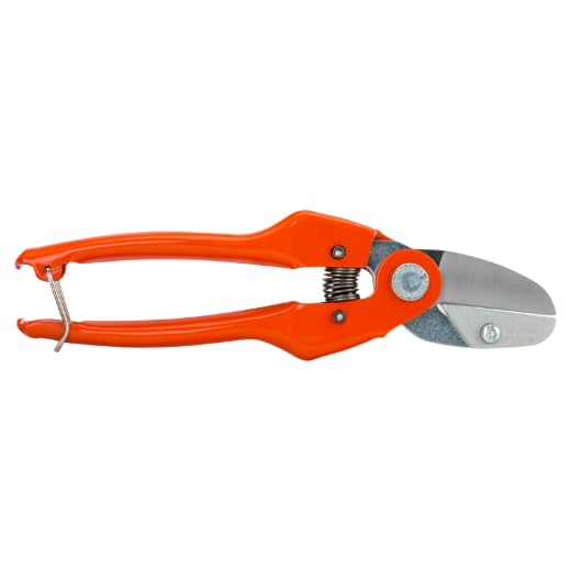 Bahco P138-22-F Tijera Anvilar de Una Mano Roja miniatura 3