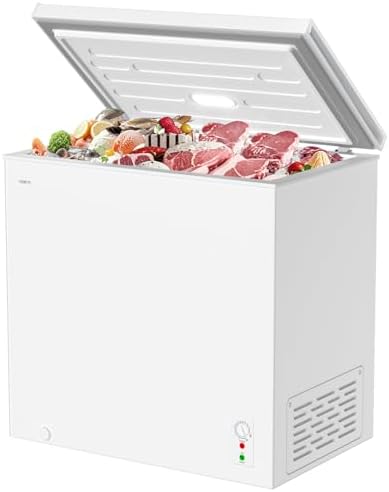 （03:00時点） SAMKYO 冷凍庫 200L 上開き 大容量 業務用 家庭用 チェストフリーザー 8段階温度調節 急速冷凍-28℃ セカンド冷凍庫 バスケット2個付き 静音設計 冷凍ストッカー ZC200 ホワイト