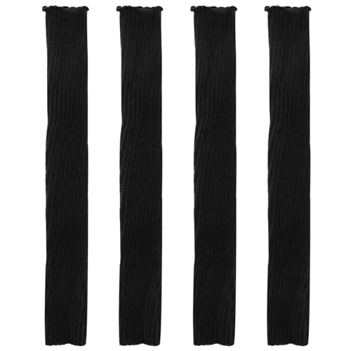 Image of 2 Pairs Extra Soft Knits Leg Warmer for Women Winter Fashion Toeless Dance Training Socks for Yoga, Ballet Dance