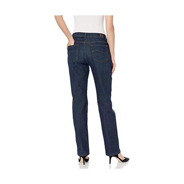 Lee Women's Relaxed Fit Straight Leg Jean, Verona, 14 Medium