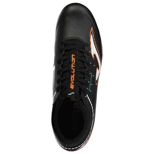 Joma Evolution 2401 AG EVOS2401AG, Mens, Black/White/Orange, 9.5 US4