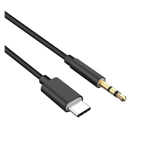 NNBILI USB TY>pe C - 3.5mm AUXP[u wbhZbg wbhzWbNA_v^[ ԗp S20 S21 Pius Ultra Tab S7p(Black)