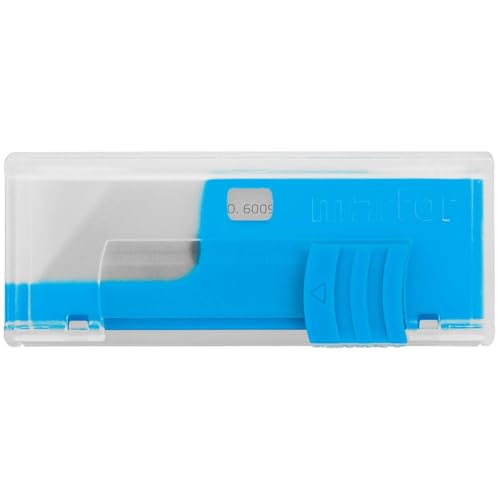 MARTOR 10 x TRAPEZKLINGE, Ersatzklingen Cuttermesser, Sicherheitsmesser, 19 mm, Scharf, Abgerundet, 2-fach Nutzbar, NR. 60099