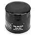 AHL 204 Oil Filter for Kawasaki VN1500, VN1600, VN2000, VN750 (1 pc) - High Performance, Synthetic Fibers, Steel/Aluminum, 2.677in O.D., KN204, Compatible with ATVs, Classic Style