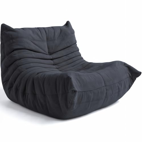 Aiire Puff Salon de Lujo Vintage - Sillón de Diseño Francés en Tejido Premium Antimanchas - Sofa Puf Gigante con Relleno Incluido - Bean Bag Chair XXL Moderno - Diseñado en España