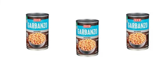 H-E-B Beans 15oz - 3 cans (Garbanzo)