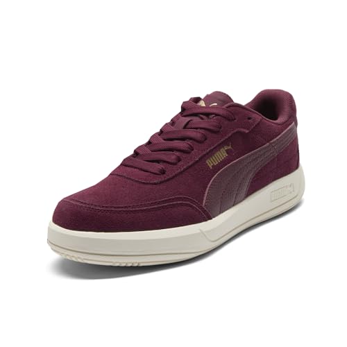 PUMA Womens Club Pearl Sd Sneakers Shoes Casual - Red2