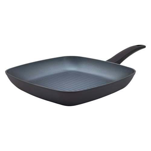 Be Living Sartén parrilla – Ø 28 cm – Sartén de cerámica – Inducción – Sin PFAS antiadherente – Serie Delight
