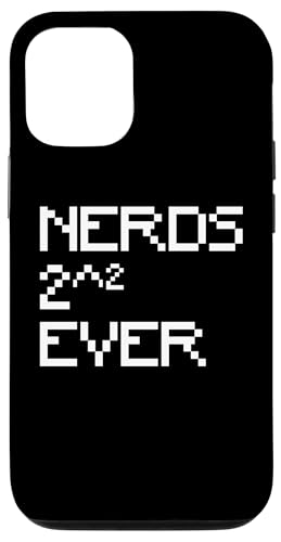 Nerd 2^2 Ever Nerdy For 4 Ever Maths MO [hQ[ I^N W[N X}zP[X iPhone 12/12 Pro p