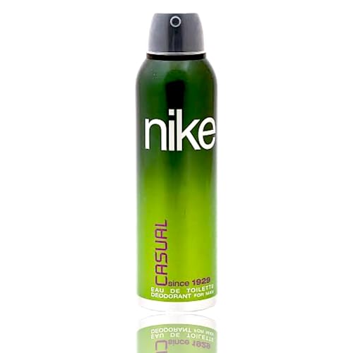 Nike Casual Fresh Spray Deo For Men, Green, 200Ml, 1 Count Nike Casual Fresh Spray Deo For Men, Green, 200Ml, 1 Count