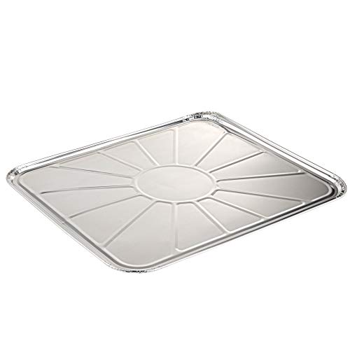 Plastic House Oven Liners Aluminum Oven Protectors Disposable Foil Oven Liners for Bottom of Electric and Gas Oven Pack of 10 Drip Protection Pan Trays Oven Mat - Thumbnail 2