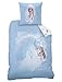 Wende Bettwäsche-Set Disney`s Eiskönigin 135x200cm + 80x80cm 100% Baumwolle Frozen 2 United Eis-Pferd