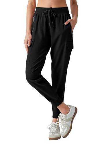 Women's Cargo Joggers Lightweight Quick Dry Hiking Pants2