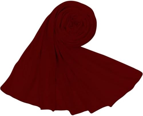 Hijab Scarf for Women Soft Cotton Muslim Jersey Hijab Head Wrap Scarves Fashion Long Scarf Shawls