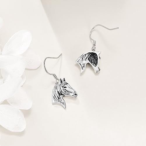 Cat/Horse/Pig Earrings for Women 925 Sterling Silver Cute Animal Dangle Earrings Jewelry Gifts for Women Mom Daughter Wife4