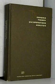 Hardcover Economic Theory and Operations Analysis [French] Book