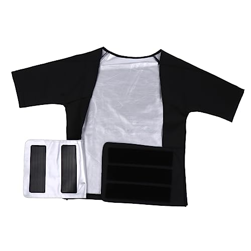 T-shirt compression homme en nylon noir de haute qualité