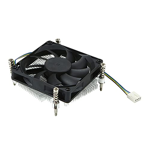 Christol enfriador de CPU ventilador PWM ventilador de refrigeración de radiador Enfriador de CPU de perfil bajo de 27mm para ITX para carcasa chasis delgado para - imagen 3