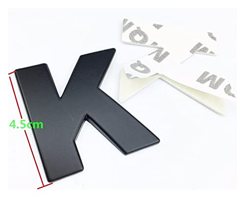 DEMANDER Auto Metalen 3D Letters Hood Embleem Logo Badge Auto Stickers Styling Auto Accessoires Wording 3D-letter Fit… - Image 6