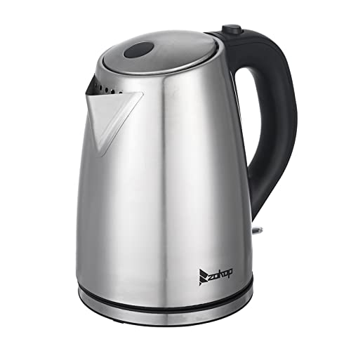 Wasserkocher Edelstahl 1,8 L, 1500W Elektrischer Wasserkocher mit Kalkfilter, Kabellos, Überhitzungsschutz… – Bild 3