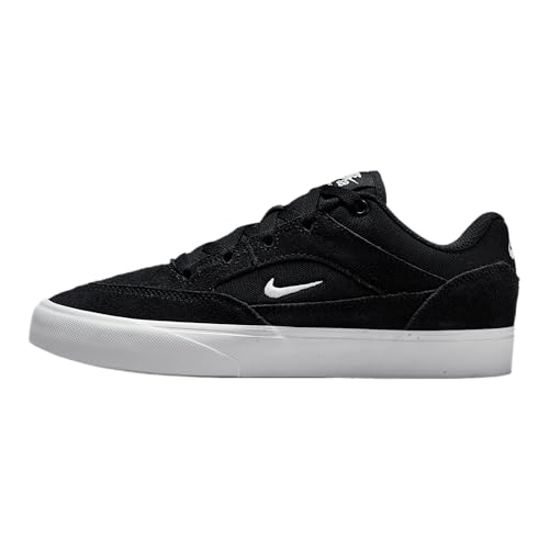 Nike SB Malor Big Kids' Skate Shoes (HF1205-001, Black/Black/White/White)