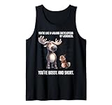 Moose and Squirrel Funny SPN Tank Top