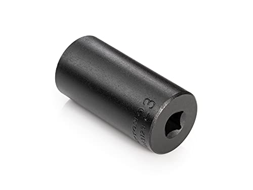 Image of TEKTON 3 /8 Inch Drive x 23 mm Deep 6-Point Impact Socket | SID13123