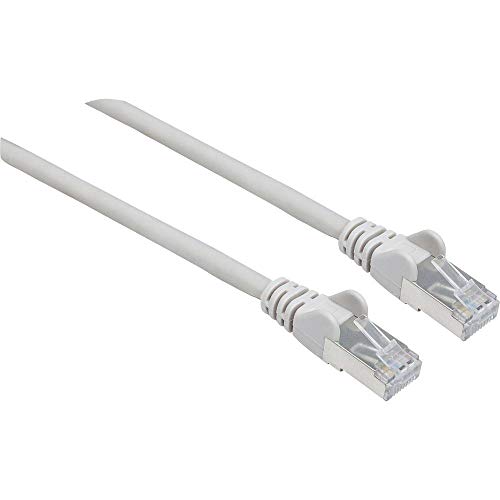 intellinet 740920 Câble Réseau, RJ45 Connecteur Mâle, Cat7 S/FTP, Gris, 5 m
