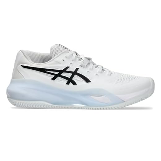 ASICS 1041A485-100 Gel-Resolution X Clay Hombre White/Black EU 45