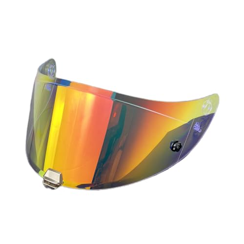 HJ-26 Helmet Visor Replacement,Motorcycle Helmet Face Shield For HJC Rpha 70,Rpha 70 St,Rpha 11,Rpha 11 Pro,HJ-26St (Revo Clear Red)